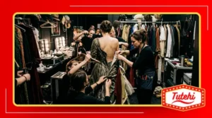 Troca rápida de figurino e a logística por trás do palco